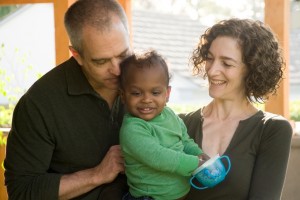 Melanie Elliott and family