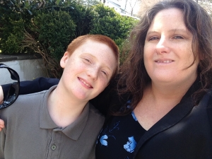 Jo-Ann Rogan and oldest son