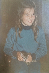Theresa Turchin as a kid